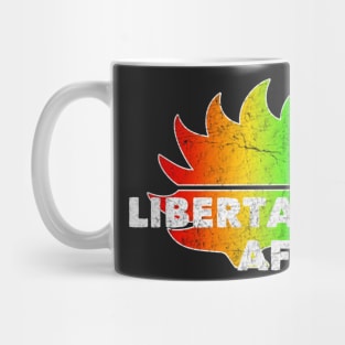 Libertarian AF Distressed Gay Pride LGBT Vote 2020 President Mug